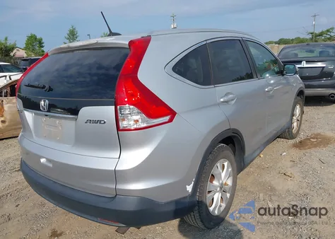 2013 Honda Cr-V Ex-L from USA, damaged, VIN 2HKRM4H74DH628155